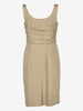Moschino Cheap and Chic Beige Cotton Midi Dress W191026.27  Moschino 
