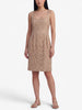 Moschino Cheap and Chic Beige Floral Lace Midi Dress W191026.30  Moschino 