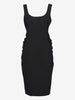 Moschino Sleeveless Ruffled Midi Dress W2926.8  Moschino 