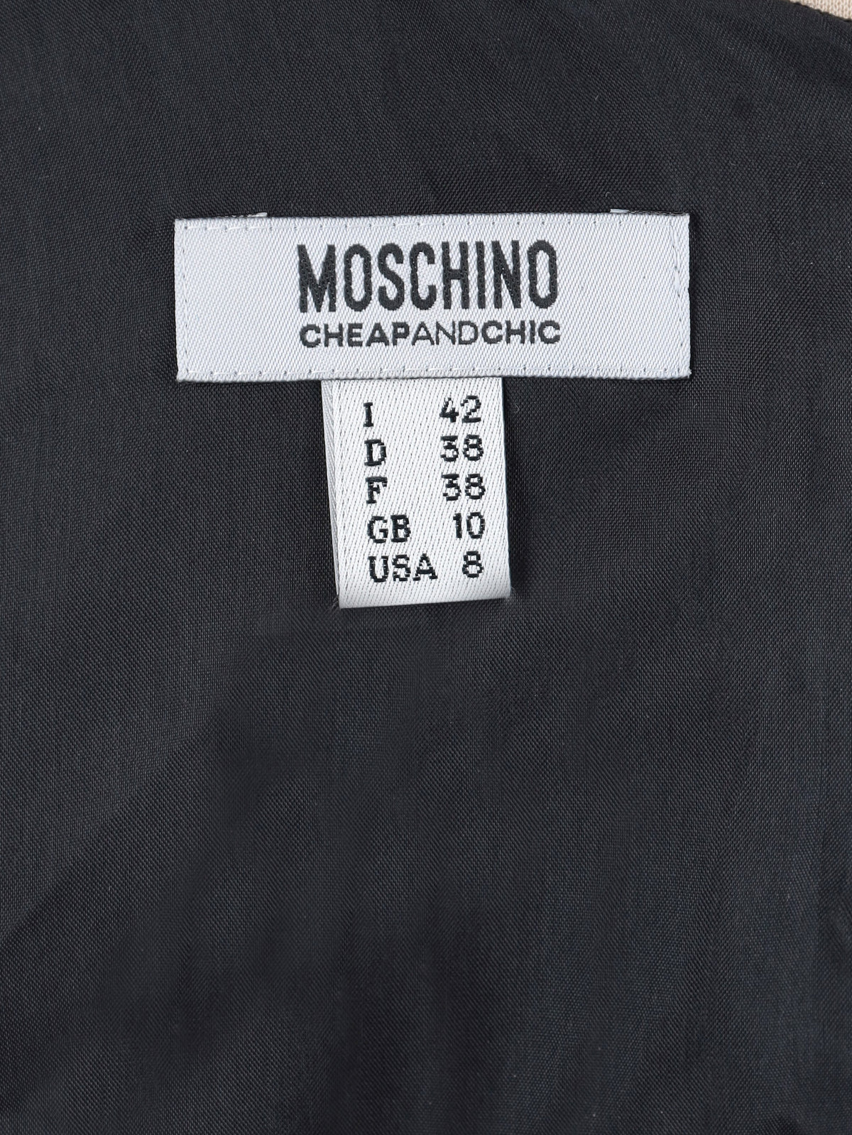 Moschino Sleeveless Ruffled Midi Dress W2926.8  Moschino 