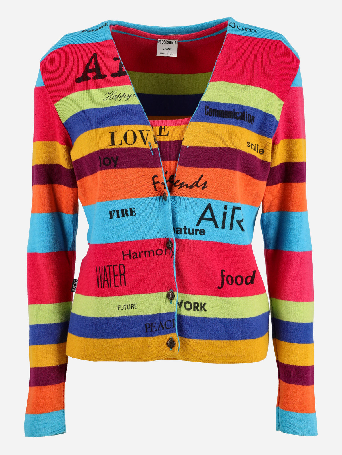 Moschino Colorful Striped Set