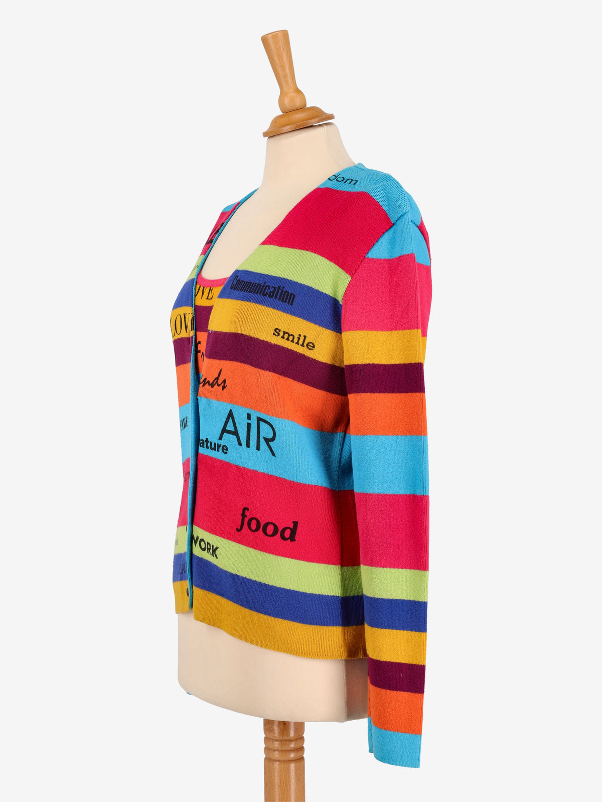 Moschino Colorful Striped Set