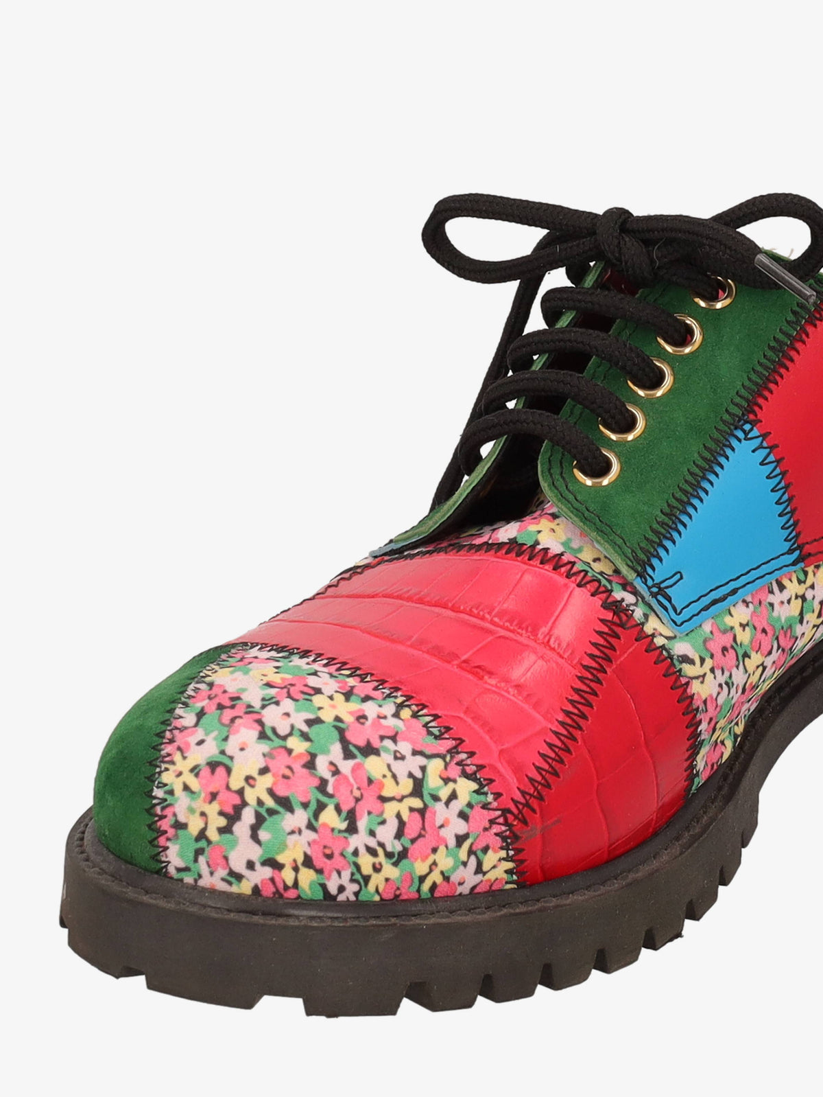Moschino Patchwork Derby Shoes WCV250819.06  Moschino 
