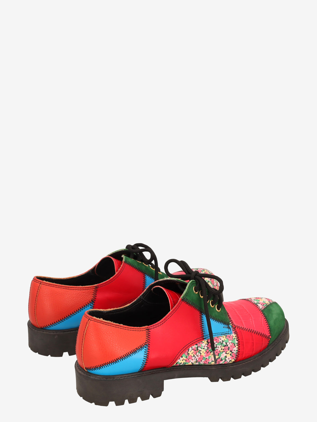 Moschino Patchwork Derby Shoes WCV250819.06  Moschino 