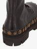 Moschino Studded Leather Boots WCV250821.03  Moschino 