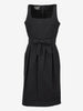 Moschino Boutique Black Midi Dress with Bow Detail W191026.25  Moschino Boutique 