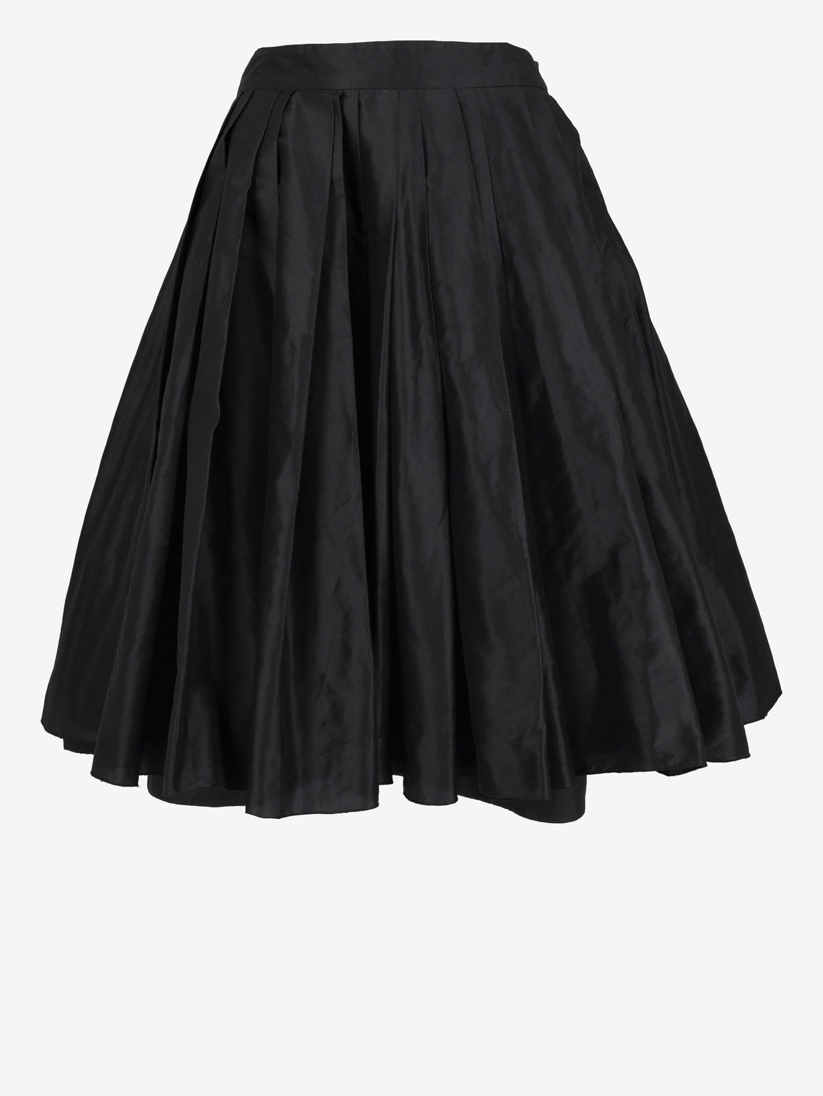 Moschino Cheap and Chic Black Flared Midi Skirt W191026.8  Moschino Cheap And Chic 