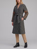 Moschino Embroidered Wool Belted Coat CVM26.22.56  Moschino Couture 