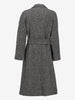 Moschino Embroidered Wool Belted Coat CVM26.22.56  Moschino Couture 