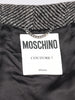 Moschino Embroidered Wool Belted Coat CVM26.22.56  Moschino Couture 