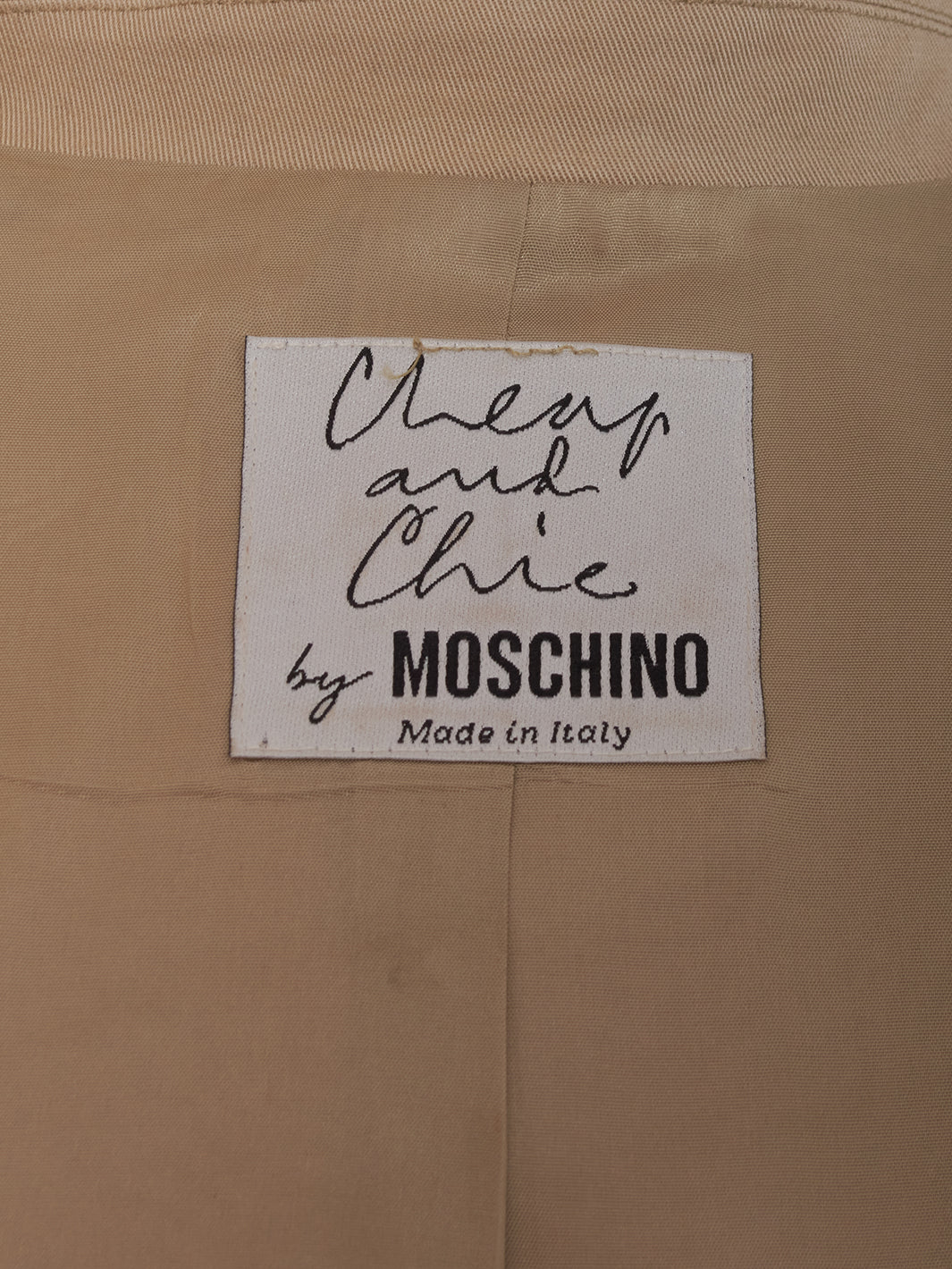 Moschino Cheap And Chic WCV14022322