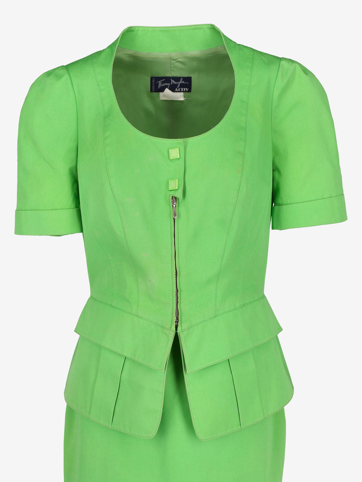 Mugler Vintage Skirt Suit with Short-Sleeved Top W140926.1  Mugler 