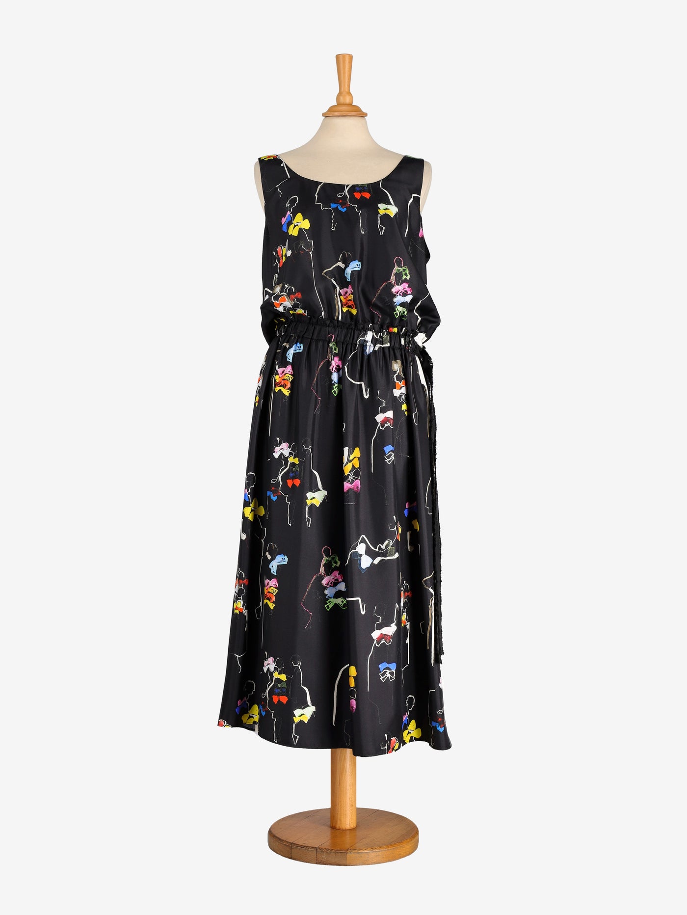 N°21 Patterned Silk Midi Dress - 00s