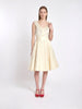 Vintage Tailored 1950s Dress in Ivory Silk Organza 2907202119  Vintage 