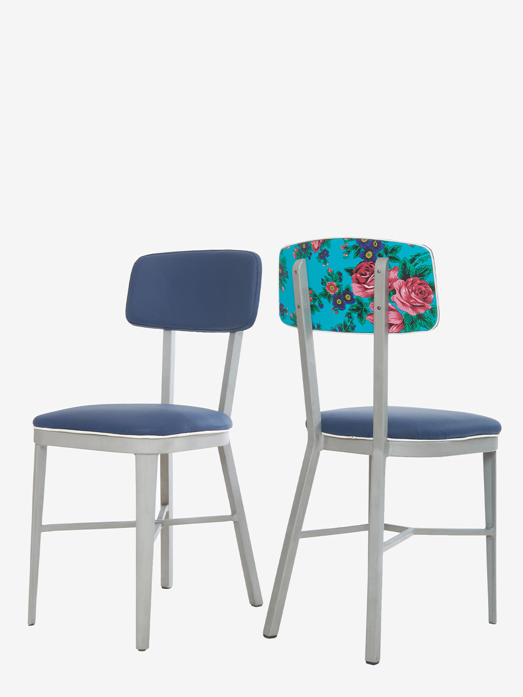 Vintage aluminum chairs