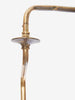 Lampada da terra in ottone