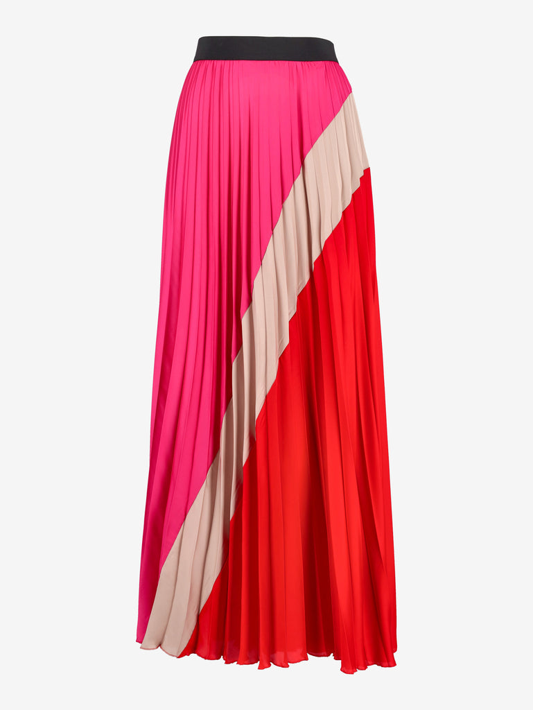 Parosh Pleated Maxi Skirt - 00s