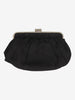 Pirovano Black Cotton Evening Clutch W150626.37  Vintage 