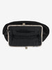 Pirovano Black Cotton Evening Clutch W150626.37  Vintage 