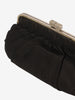 Pirovano Black Cotton Evening Clutch W150626.37  Vintage 