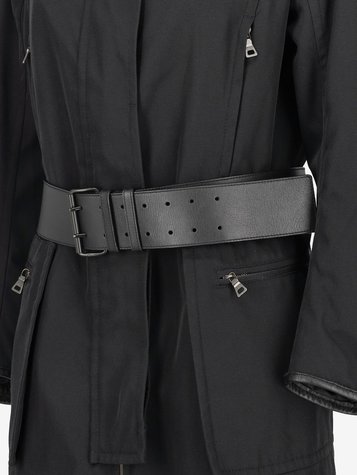 Prada Long Parka with Fur Hood MR22526.17  Prada 