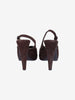 Prada Brown Suede Slingback Heels W191026.3  Prada 