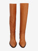 Prada Brown Leather Equestrian Boots W29092026.10  Prada 