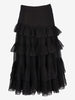 Prada Lightweight Ruffled Long Skirt W2926.28  Prada 