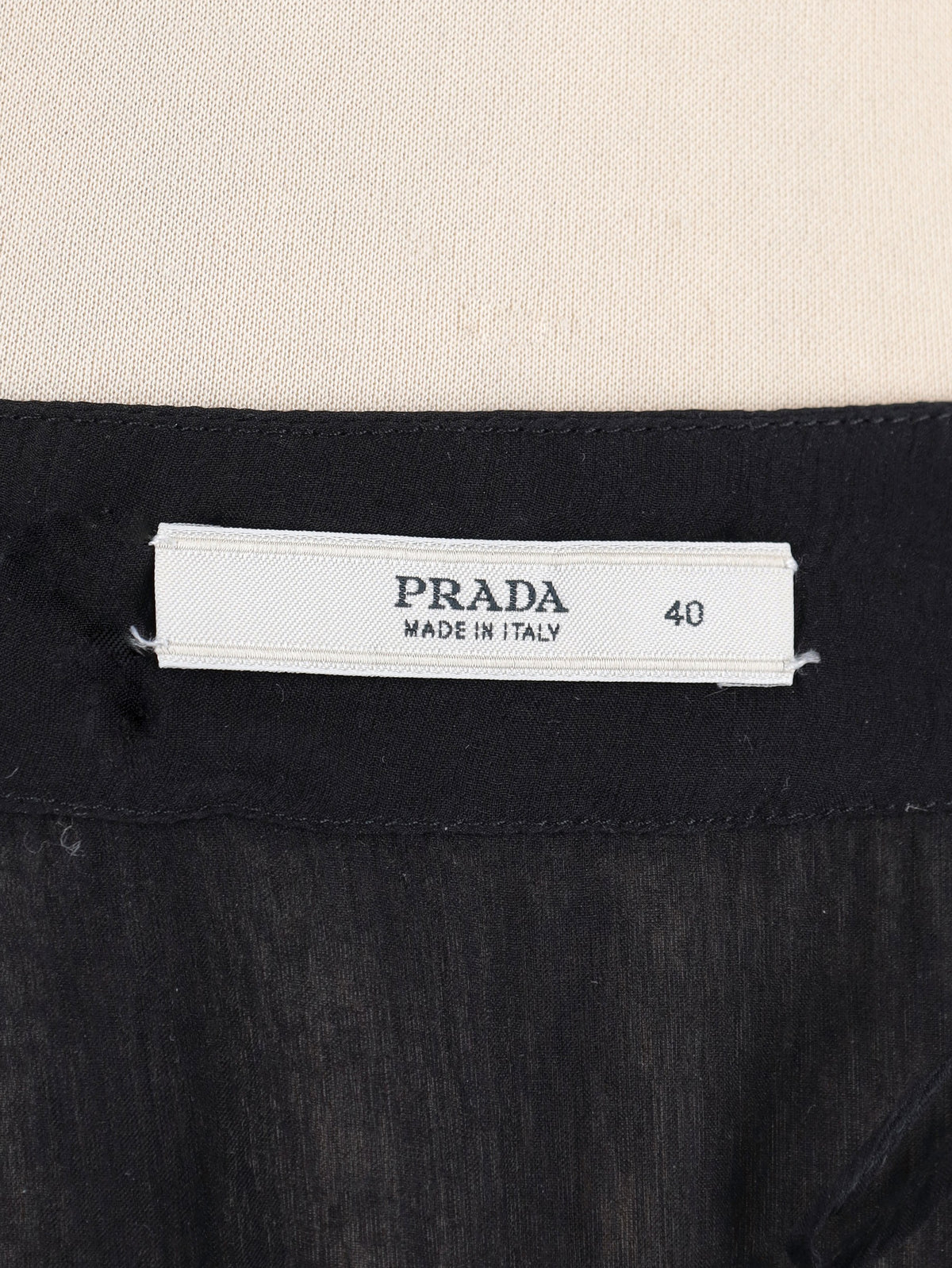 Prada Lightweight Ruffled Long Skirt W2926.28  Prada 
