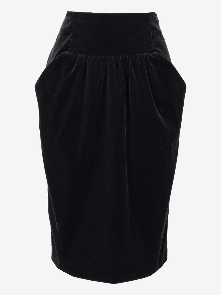 Prada Velvet Pencil Skirt W2926.31  Prada 