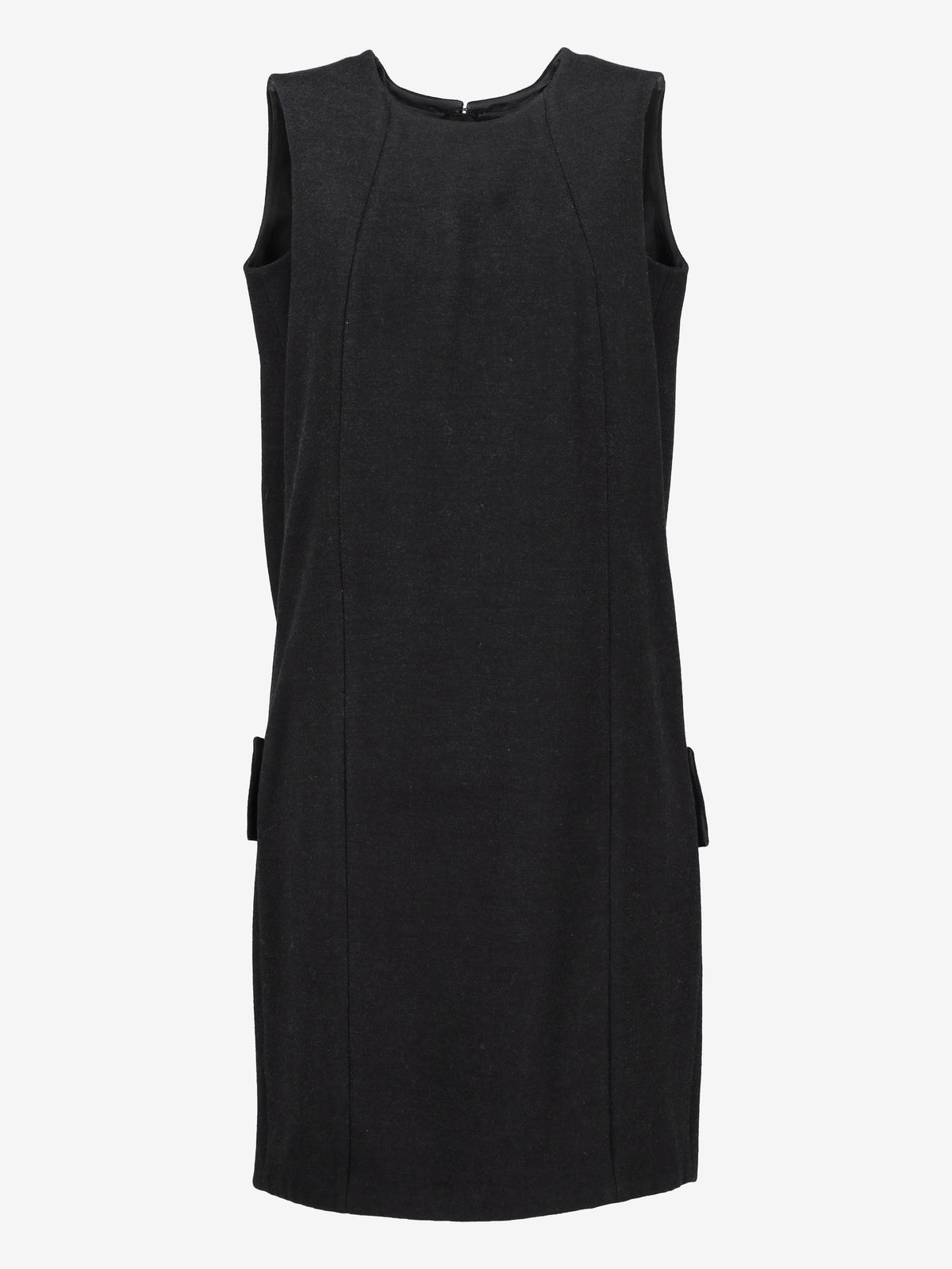 Prada Sleeveless Wool Midi Dress with Back Bow W2926.3  Prada 