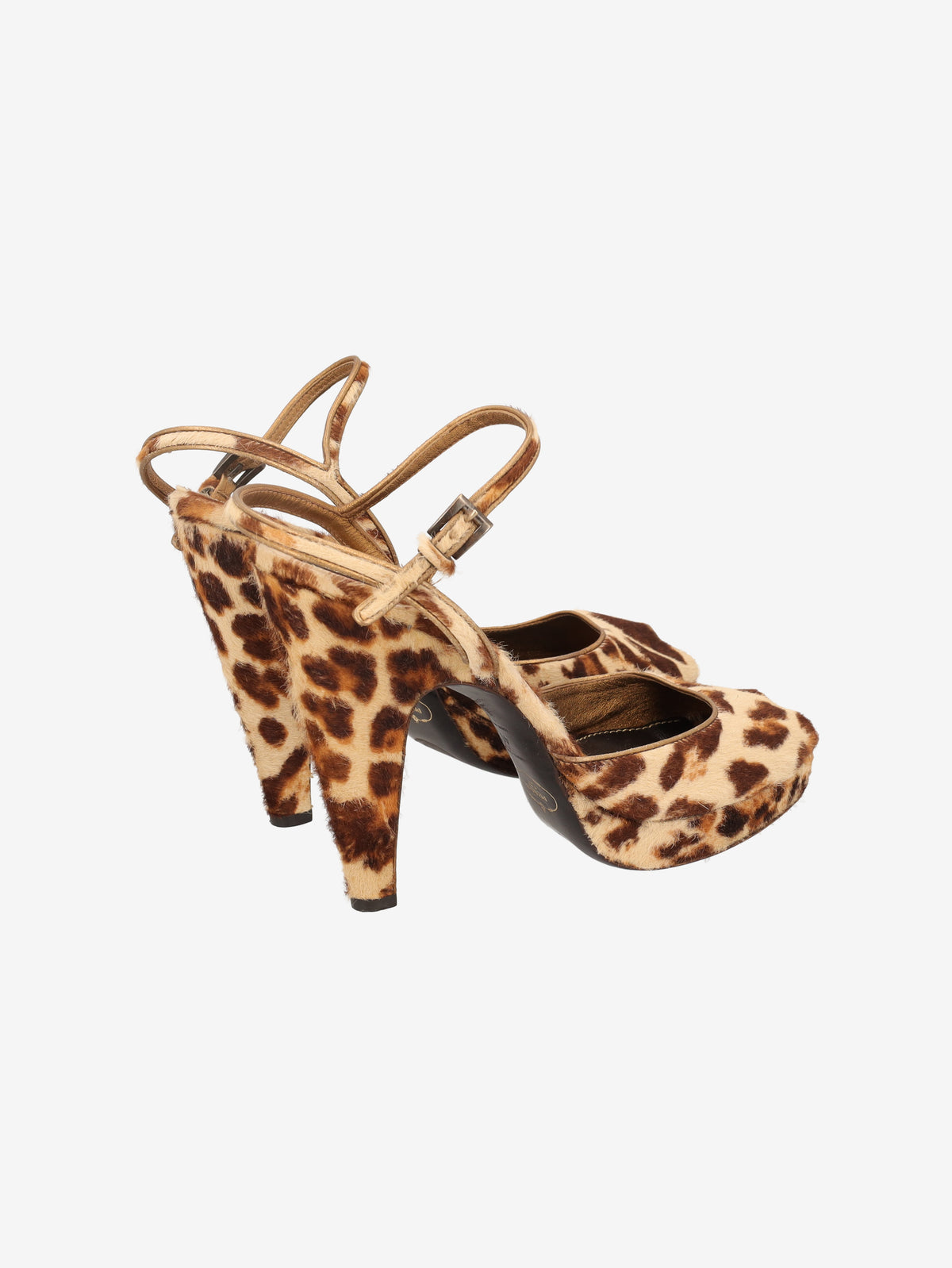 Prada Leopard-Print Heeled Shoes W2926.45  Prada 