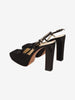 Prada Early 2000s Ballet-Inspired Platform Heels W2926.47  Prada 