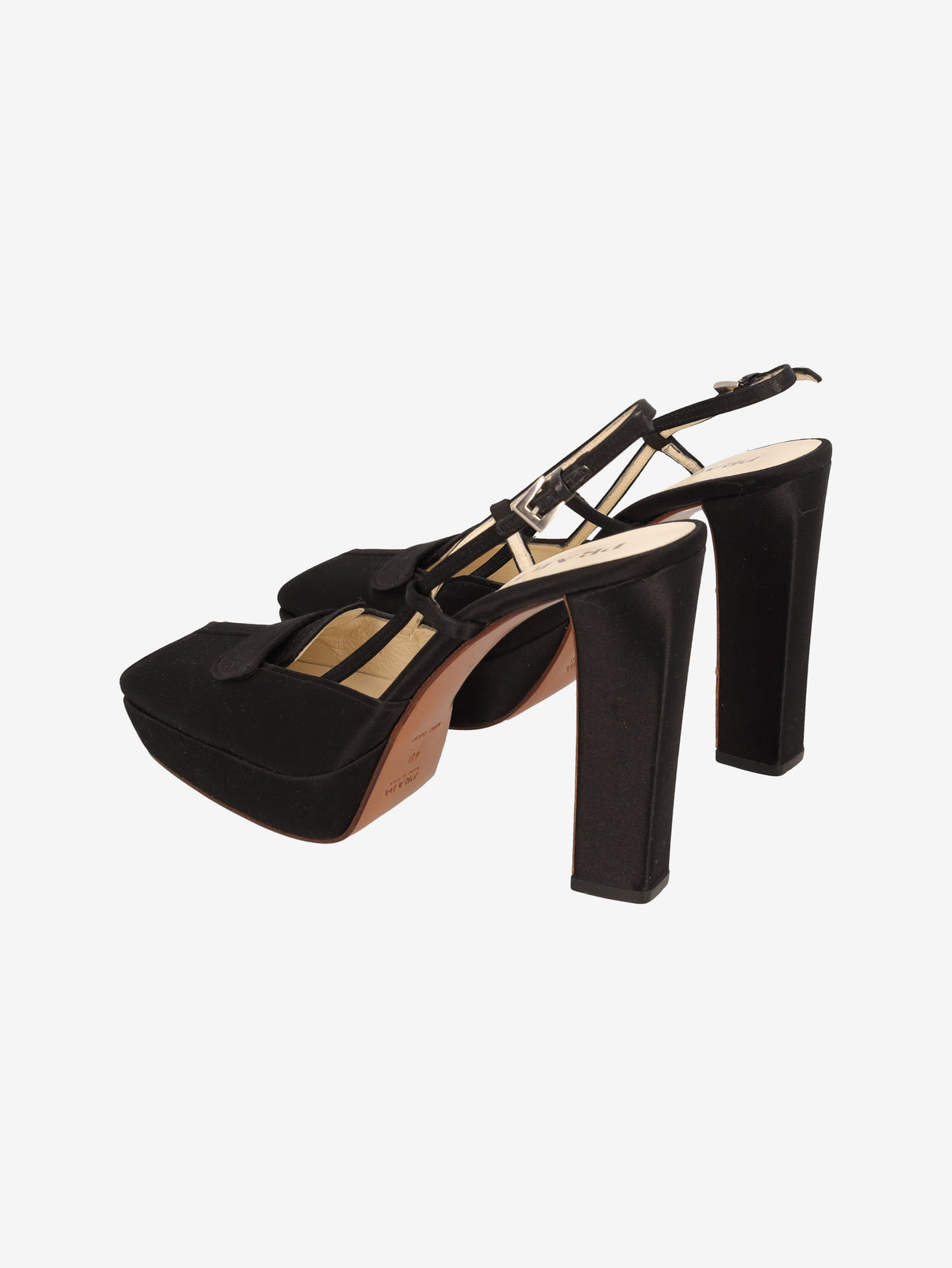 Prada Early 2000s Ballet-Inspired Platform Heels W2926.47  Prada 