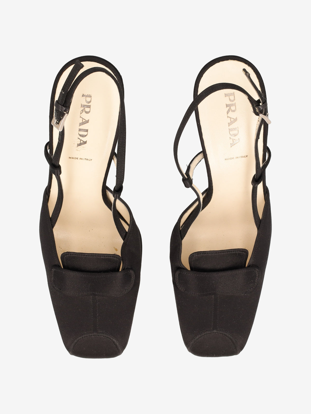 Prada Early 2000s Ballet-Inspired Platform Heels W2926.47  Prada 