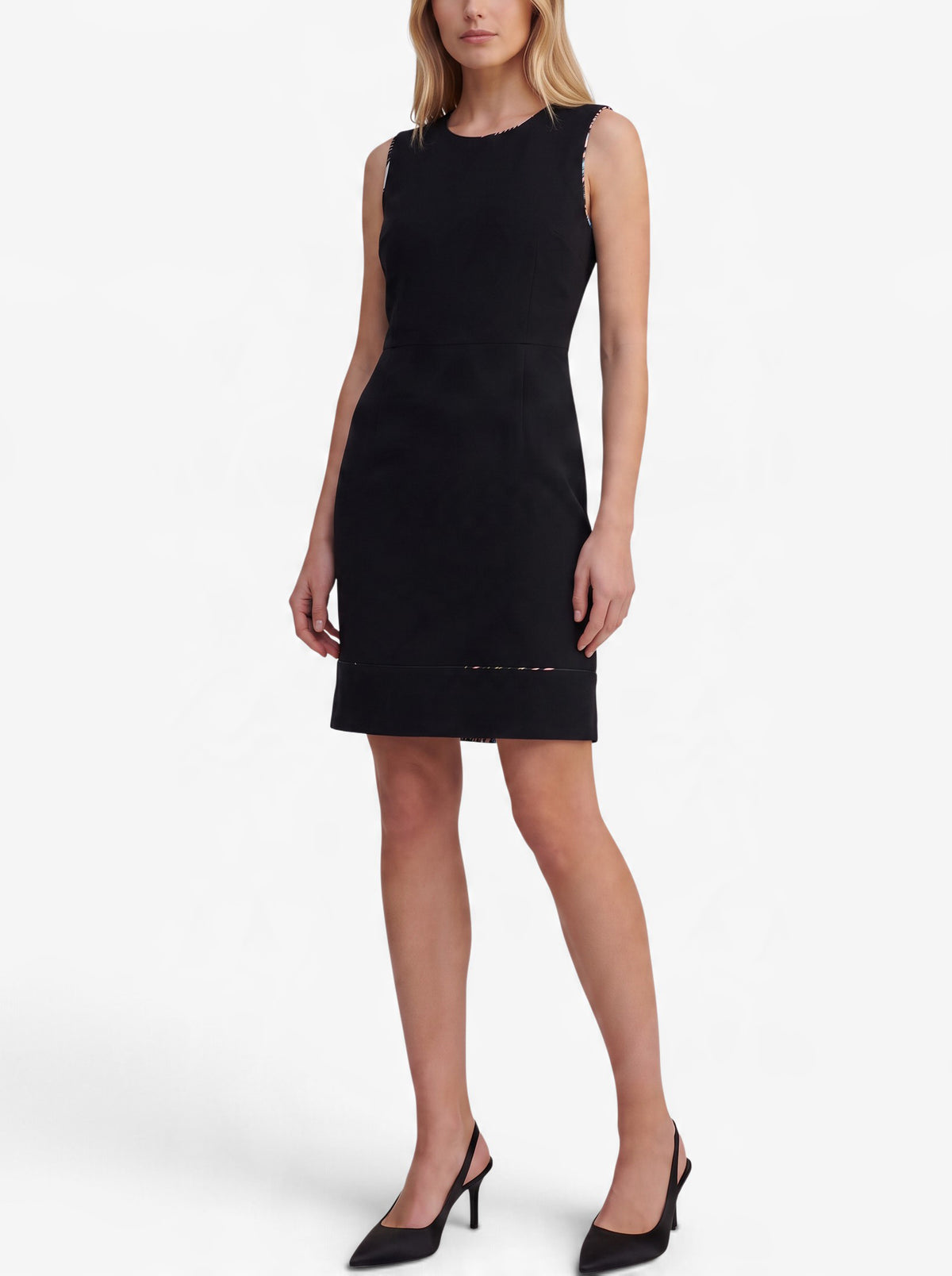 Emilio Pucci Black Wool Mini Dress with Contrasting Trim 19102026.2  Pucci 