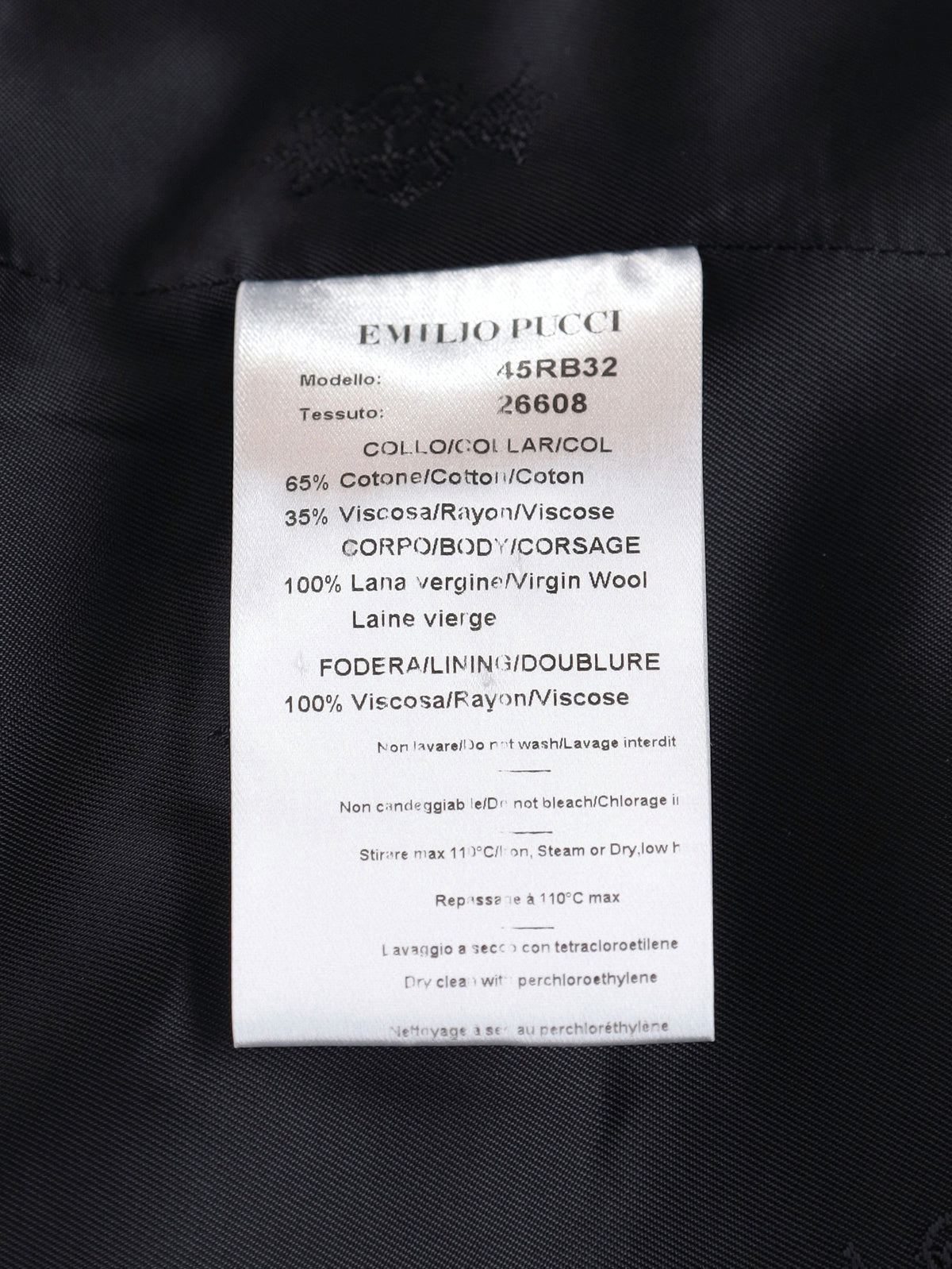 Emilio Pucci Classic Black Blazer with Decorative Metal Button 19102026.3  Pucci 