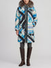 Emilio Pucci Printed Puffer Coat with Fur-Trim Hood CVM26.22.2  Pucci 