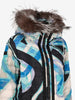 Emilio Pucci Printed Puffer Coat with Fur-Trim Hood CVM26.22.2  Pucci 