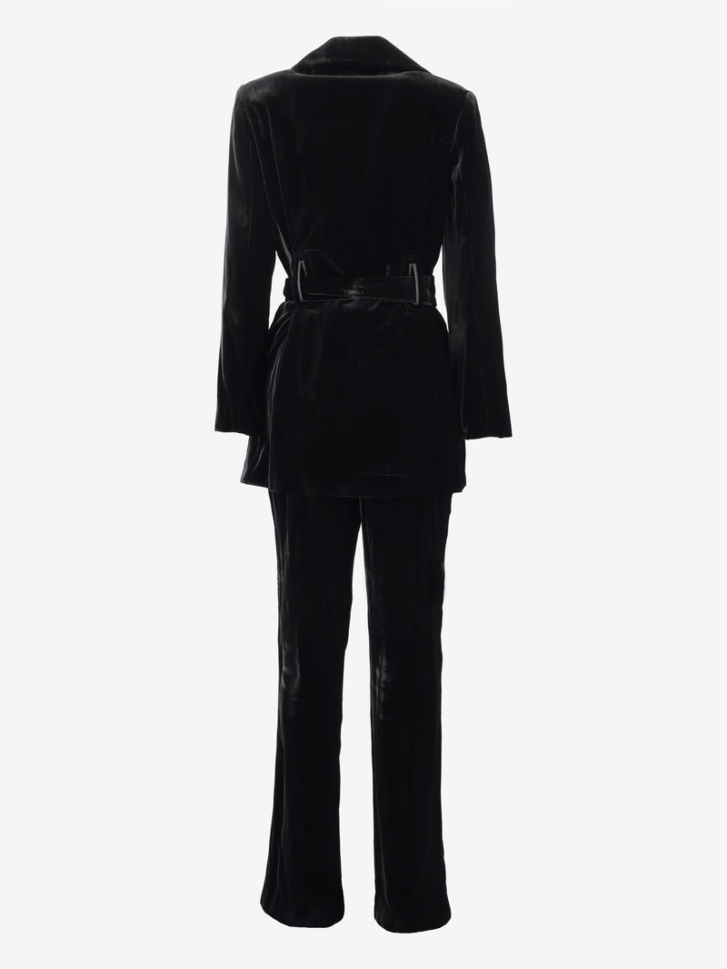 Richard Tyler Black Velvet Suit WCV041224.66  Richard Tyler 