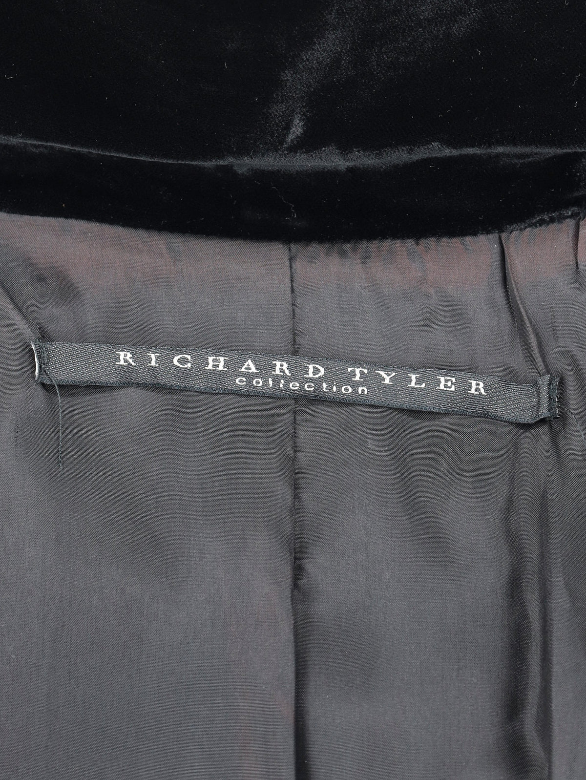 Richard Tyler Black Velvet Suit WCV041224.66  Richard Tyler 