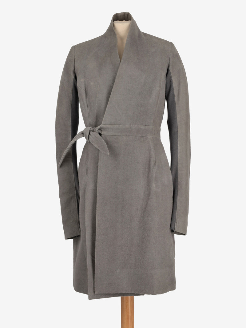 Rick Owens FW09 Crust Grey Coat MR301024.3  Rick Owens 
