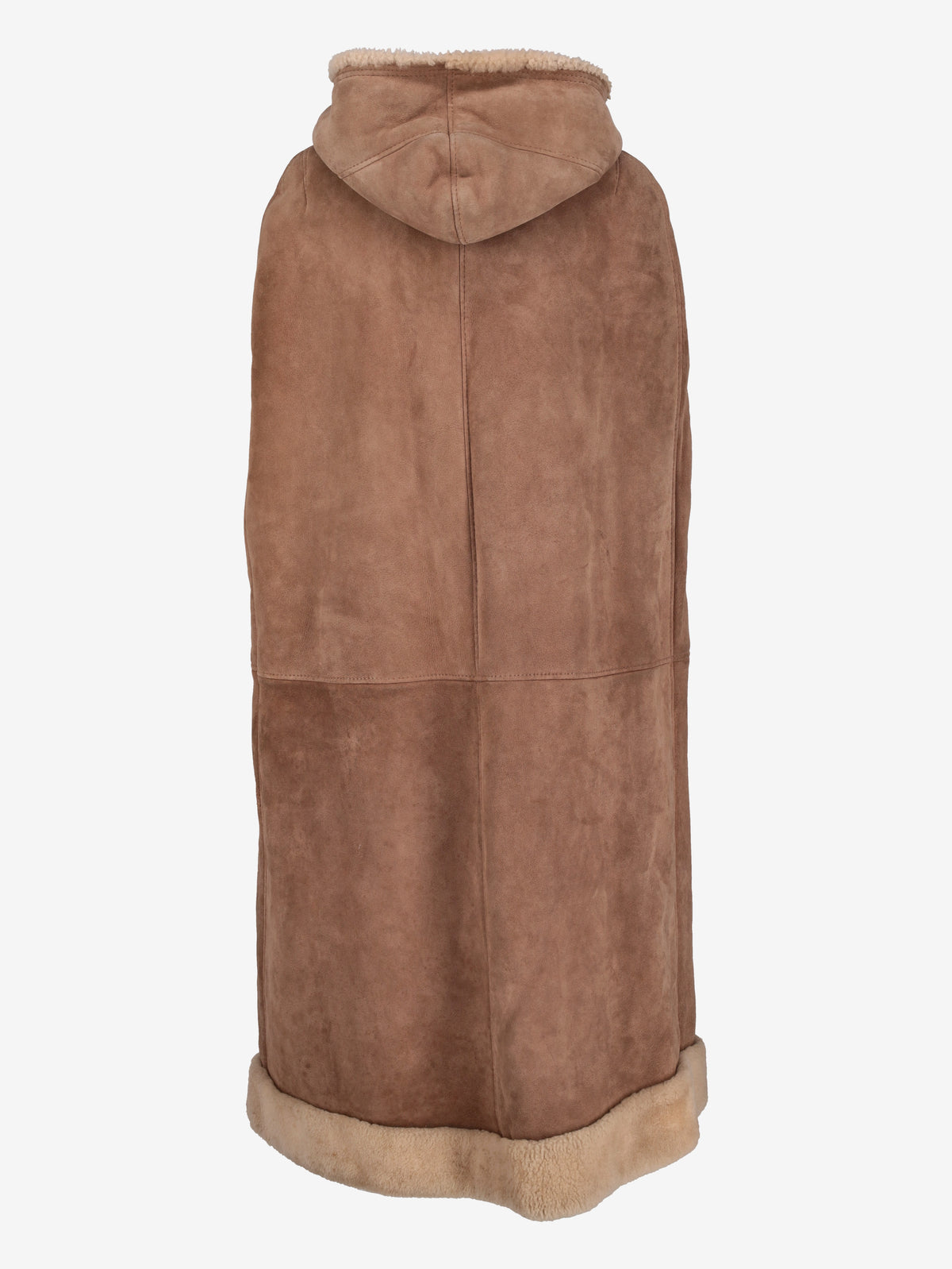 Vintage Shearling Hooded Cape B4925.1  Ritz Saddler 