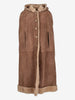 Vintage Shearling Hooded Cape B4925.1  Ritz Saddler 