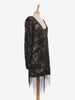 Roberto Cavalli Embroidered Silk Dress with Appliqués W230328.12  Roberto Cavalli 