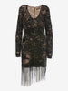 Roberto Cavalli Embroidered Silk Dress with Appliqués W230328.12  Roberto Cavalli 