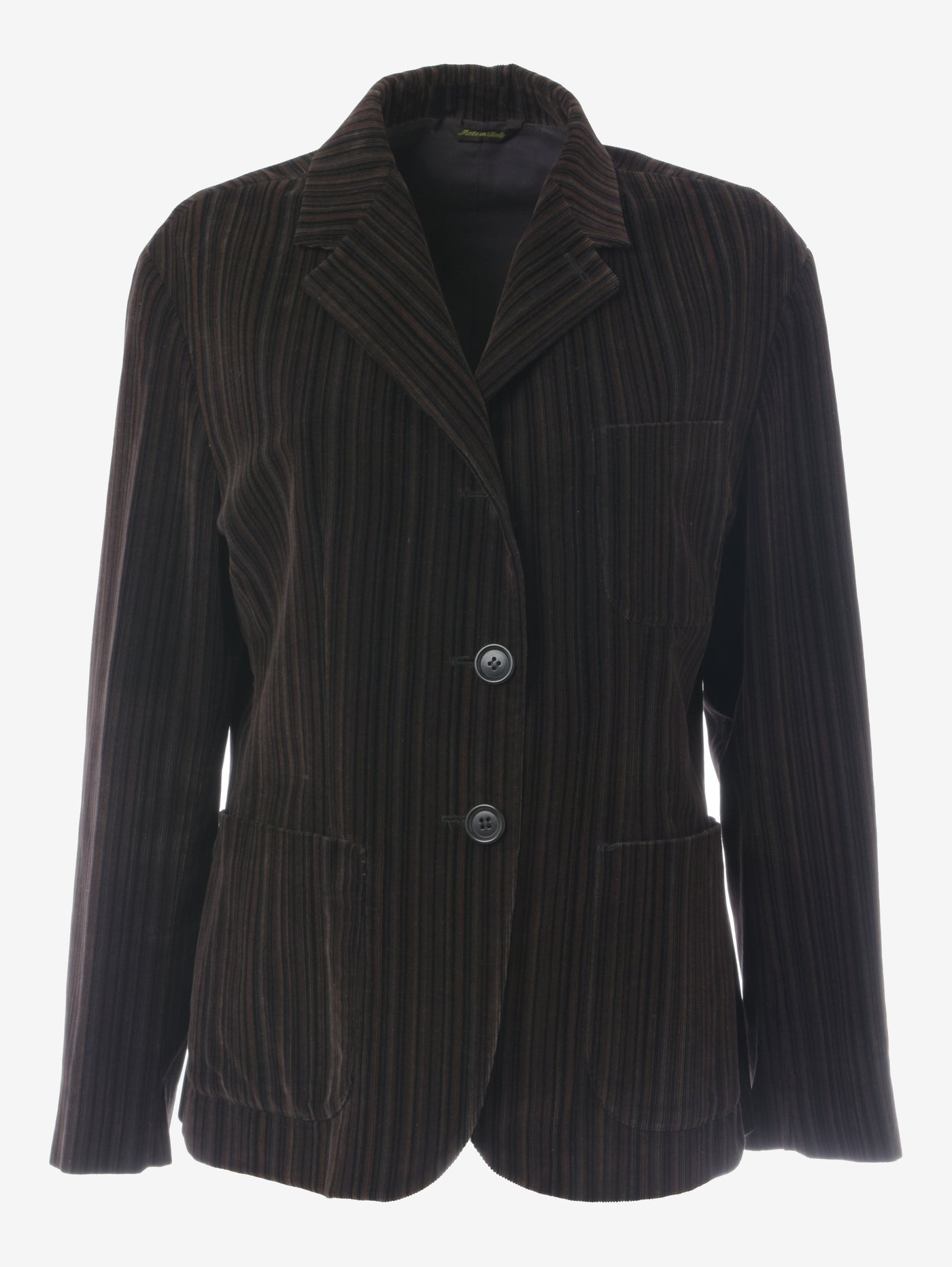 Romeo Gigli Stripes Velvet Blazer - '00s