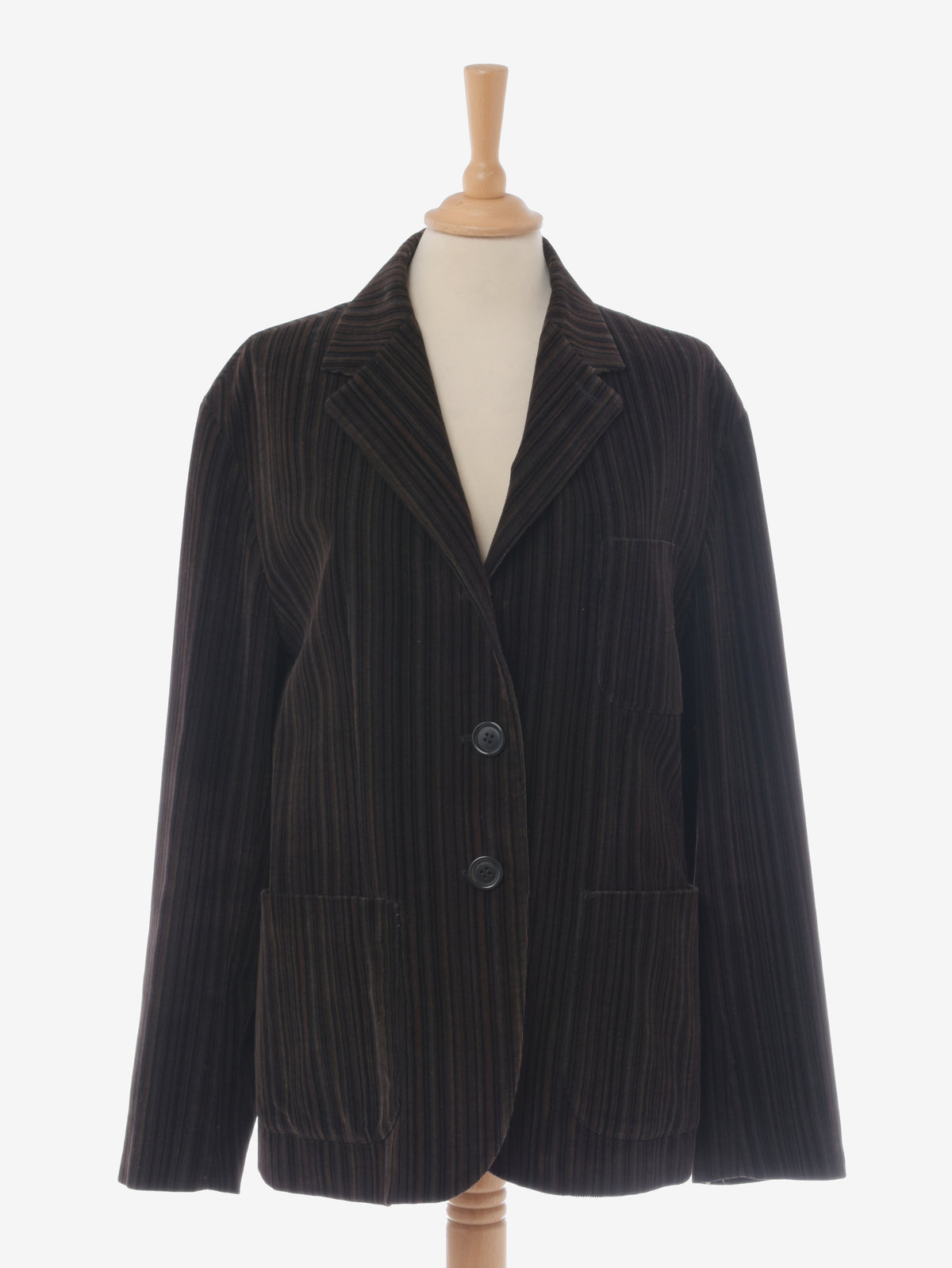 Blazer in velluto a righe Romeo Gigli - anni '00