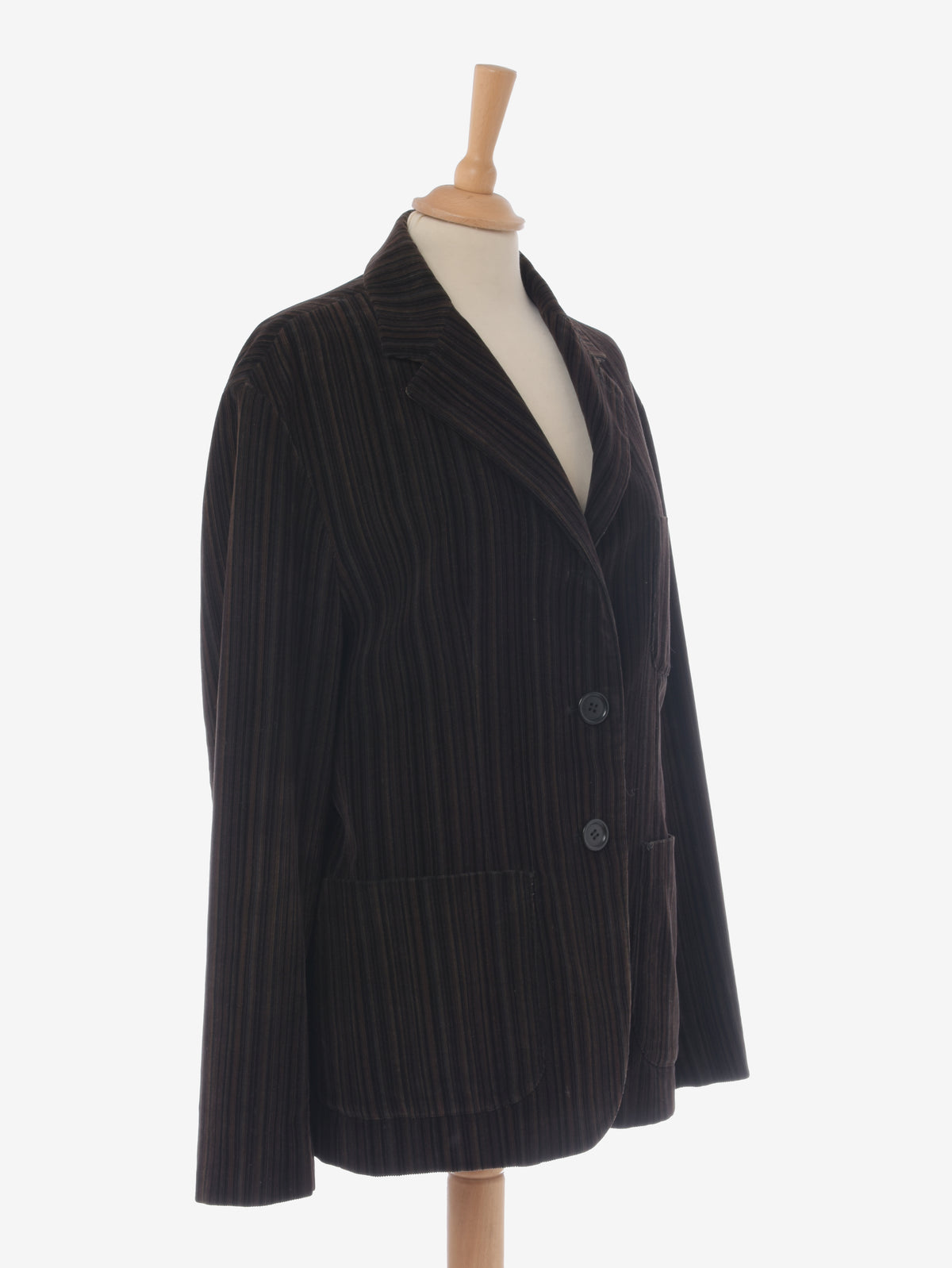 Blazer in velluto a righe Romeo Gigli - anni '00