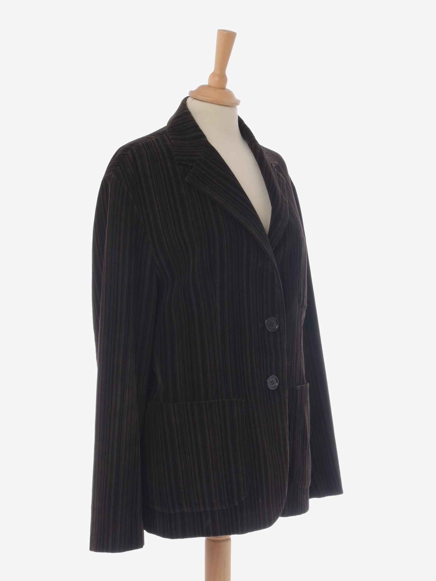 Romeo Gigli Stripes Velvet Blazer - '00s